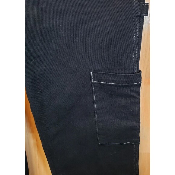 Arizona Jean Co Black Skater Jeans NWT Size 10 Y2K Relaxed Wide Leg Streetwear - Picture 2 of 16